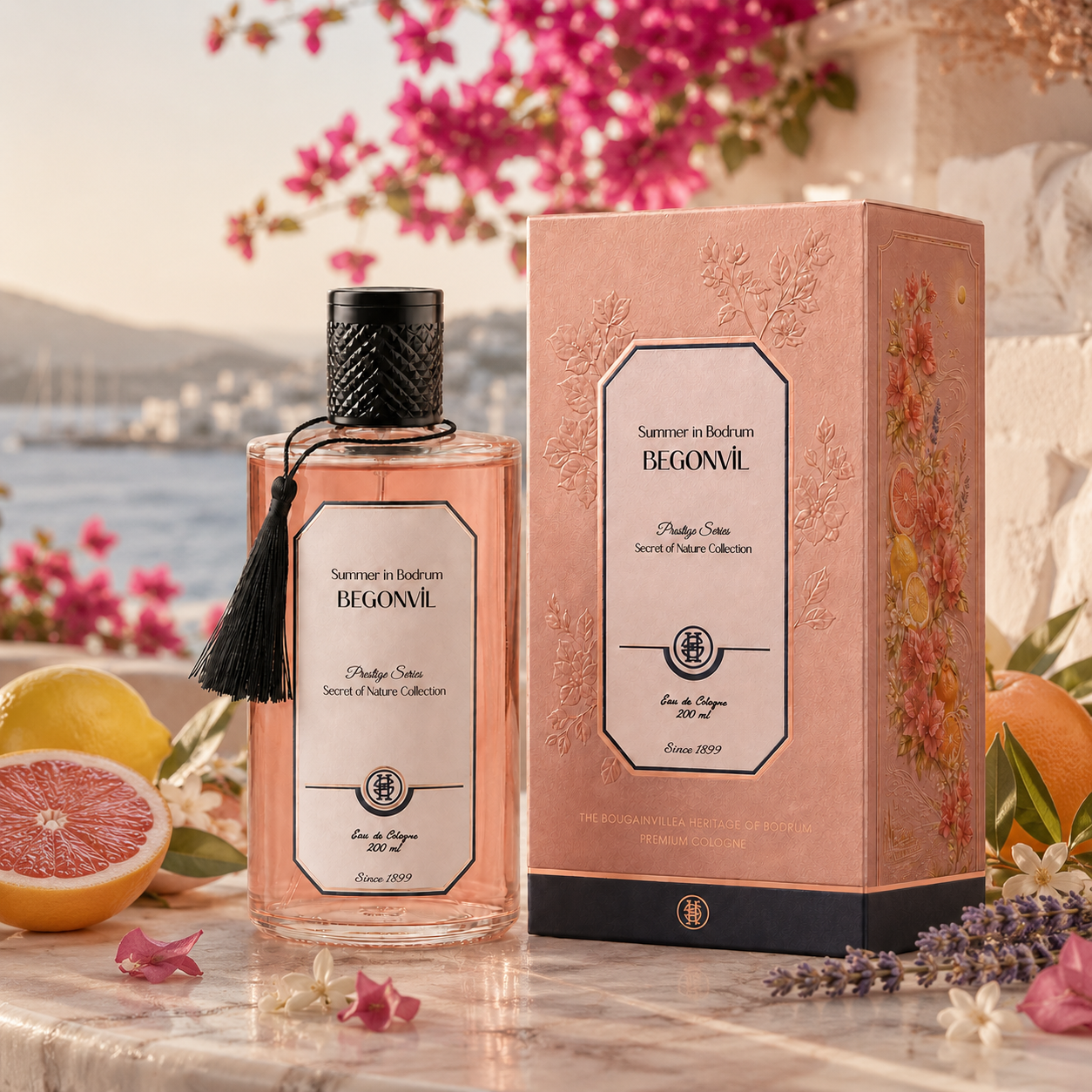 BEGONVİL Secref of Nature Collection Kolonya