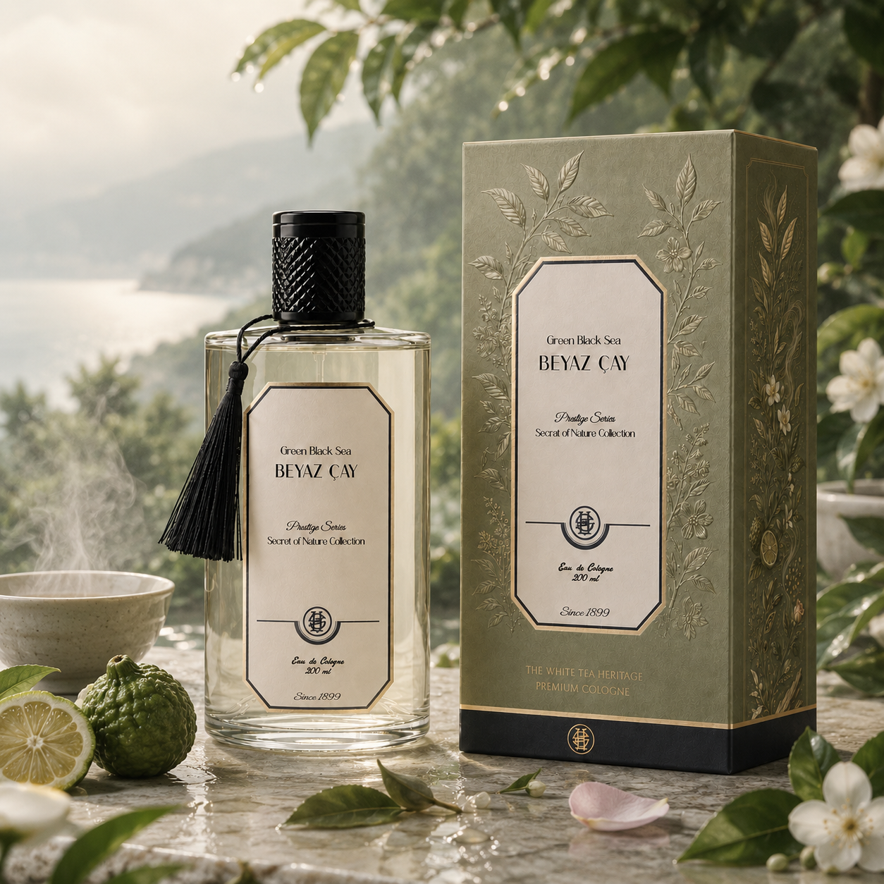 BEYAZ ÇAY Secref of Nature Collection Kolonya